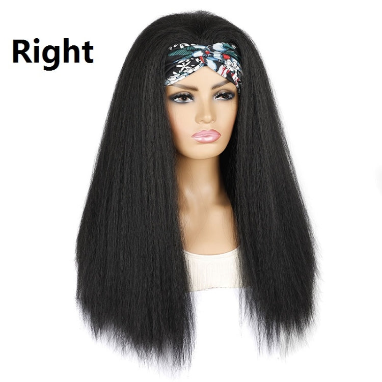 Turban Headband Corn Beard Long Hair Wig Headgear, Color Classification: 4 # XJ - free shipping - PMC TechLife - Order now!