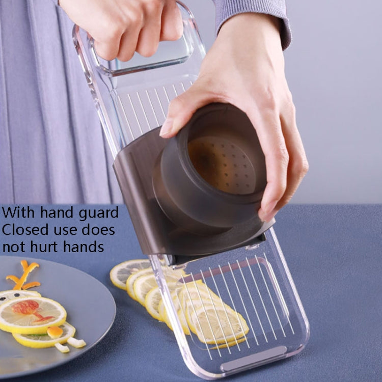 Multi-Function Slicker Kitchen Gadget Potato Slice Grater, Colour: Three Knives Gray - Cutter & Peeler by PMC TechLife | Online Shopping South Africa | PMC TechLife | Buy Now Pay Later Mobicred