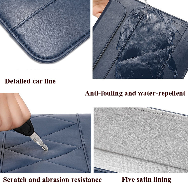 Microfiber Leather Thin And Light Notebook Liner Bag Computer Bag, Applicable Model: 11 inch -12 inch(Blue) - 12.1 inch by PMC Jewellery | Online Shopping South Africa | PMC Jewellery | Buy Now Pay Later Mobicred