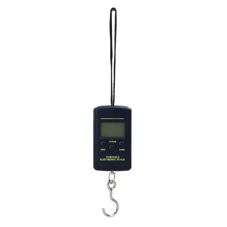 10g Mini Digital Fishing Scale Travel Weighting Steelyard Hanging Electronic Hook Scale Kitchen Weight Tool, Capacity:40kg without backlight - Hanging Scales by PMC Jewellery | Online Shopping South Africa | PMC Jewellery | Buy Now Pay Later Mobicred