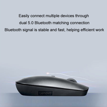 Lenovo ThinkBook Dual Bluetooth 5.0 Wireless Mouse Compact Portable Ultra Slim Office Mouse - Wireless Mice by Lenovo | Online Shopping South Africa | PMC Jewellery | Buy Now Pay Later Mobicred