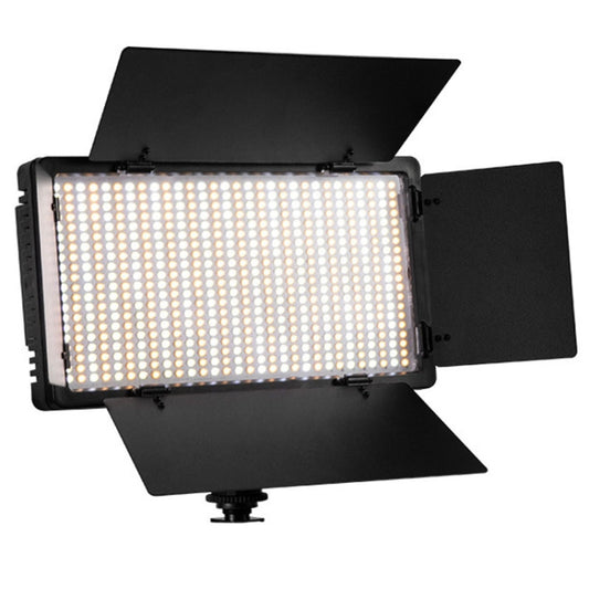 600 LEDs Stepless Adjustable Live Fill Lamp Reversible Photography Soft Light, Spec: 10 inch(EU Plug) -  by PMC Jewellery | Online Shopping South Africa | PMC Jewellery | Buy Now Pay Later Mobicred