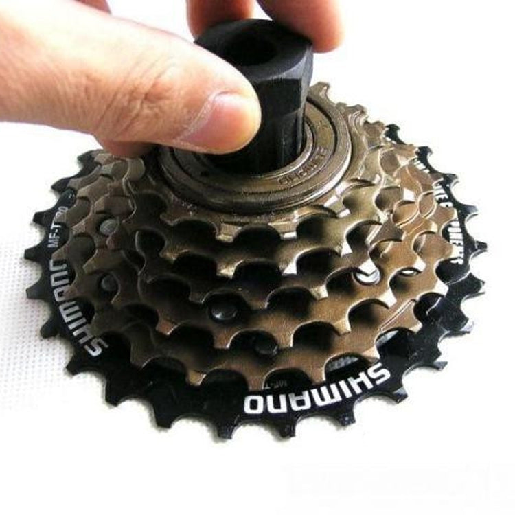 10 PCS Small Flywheel Tool Bicycle Flywheel Disassembly Installation Maintenance Tools(Black) - Maintenance tools by PMc TechLife | Online Shopping South Africa | PMc TechLife | Buy Now Pay Later Mobicred