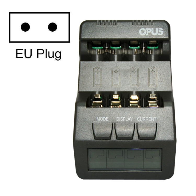 OPUS Smart Battery Charger Multifunctional Measuring Internal Resistance Backlight Charger, EU Plug, Model: BT-C700 - Charger & Converter by OPUS | Online Shopping South Africa | PMC Jewellery | Buy Now Pay Later Mobicred