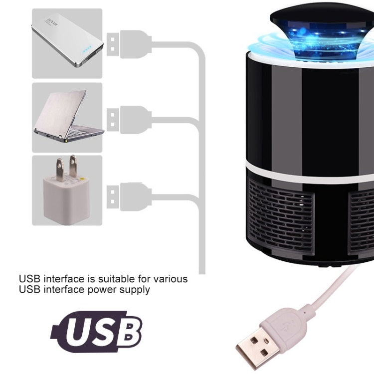 Household Mute Inhalation Photocatalyst USB Physical Mosquito Killer 365-White(USB Direct) - Repellents by PMC Jewellery | Online Shopping South Africa | PMC Jewellery | Buy Now Pay Later Mobicred