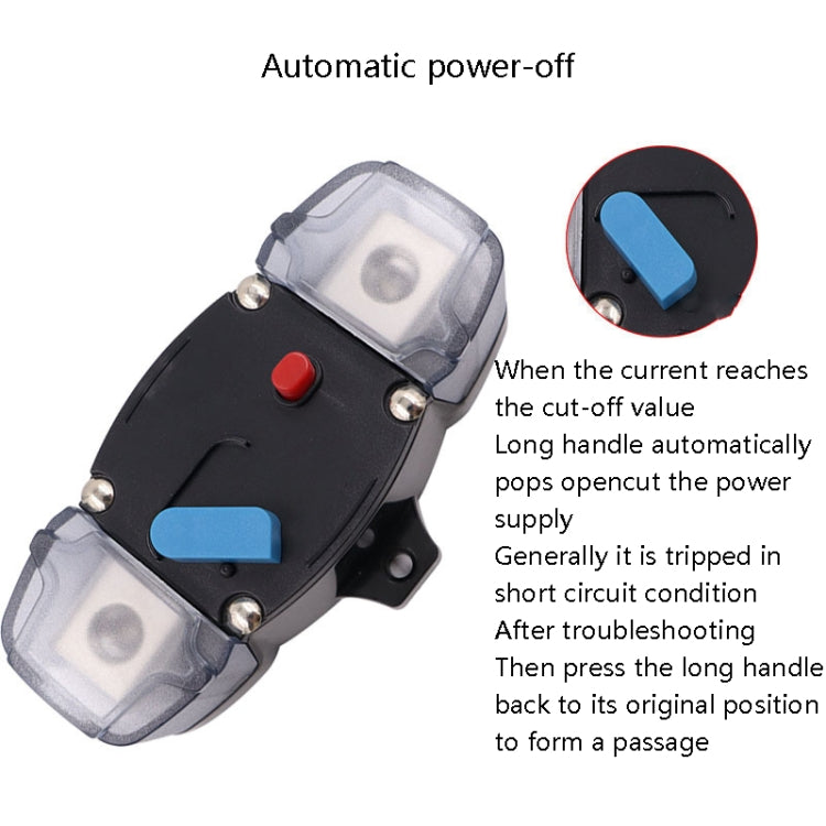 CB8 Car Route Yacht Ship Audio Refit Automatic Circuit Breaker Power Circuit Protection Insurance Switch, Specification: 150A - Fuse by PMC Jewellery | Online Shopping South Africa | PMC Jewellery | Buy Now Pay Later Mobicred