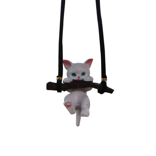 2 PCS Car Pendant Car Decoration Cat Pendant(Branches Cat) - Ornaments by PMC Jewellery | Online Shopping South Africa | PMC Jewellery | Buy Now Pay Later Mobicred