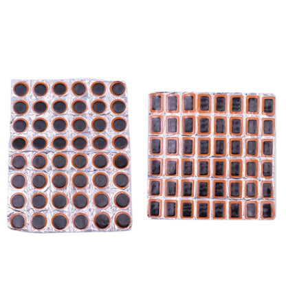 48pcs /Sheet Car Vacuum Tire Film Bicycle Motorcycle Tire Repair Film, Style: Square - Tire Repair & Installation Tools by PMC Jewellery | Online Shopping South Africa | PMC Jewellery | Buy Now Pay Later Mobicred