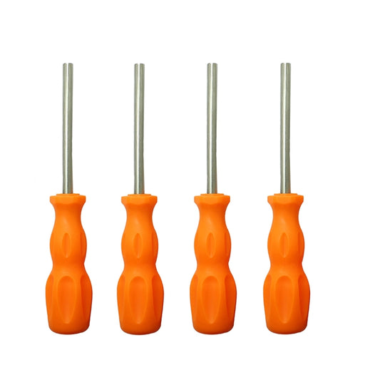 4 PCS Disassembly Tool Screwdriver Sleeve Applicable For Nintendo N64 / SFC / GB / NES / NGC(Orange Yellow 4.5mm) - Tools by PMC Jewellery | Online Shopping South Africa | PMC Jewellery | Buy Now Pay Later Mobicred