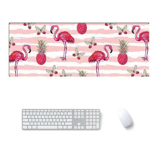 900x400x5mm Office Learning Rubber Mouse Pad Table Mat(1 Flamingo) - Mouse Pads by PMC Jewellery | Online Shopping South Africa | PMC Jewellery | Buy Now Pay Later Mobicred