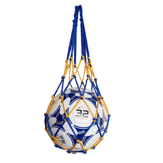 Bold Solid Mesh Ball Storage Bag(Blue Yellow) - Others by PMC Jewellery | Online Shopping South Africa | PMC Jewellery | Buy Now Pay Later Mobicred