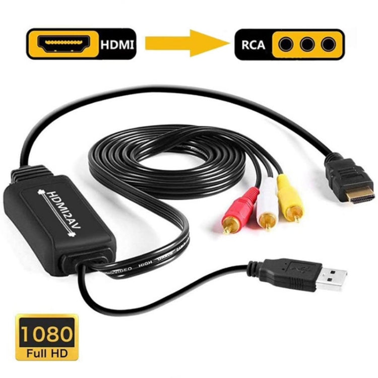 RL-HTAL1 HDMI to AV Converter Specification： Female to Male Split - Converter by PMC Jewellery | Online Shopping South Africa | PMC Jewellery | Buy Now Pay Later Mobicred