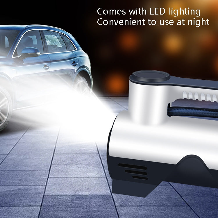 Car Inflatable Pump Portable Small Automotive Tire Refiner Pump, Style: Wired Pointer With Lamp - Inflatable Pump by PMC TechLife | Online Shopping South Africa | PMC TechLife