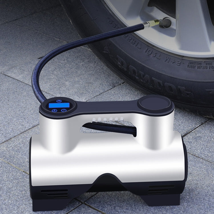 Car Inflatable Pump Portable Small Automotive Tire Refiner Pump, Style: Wired Pointer With Lamp - Inflatable Pump by PMC TechLife | Online Shopping South Africa | PMC TechLife