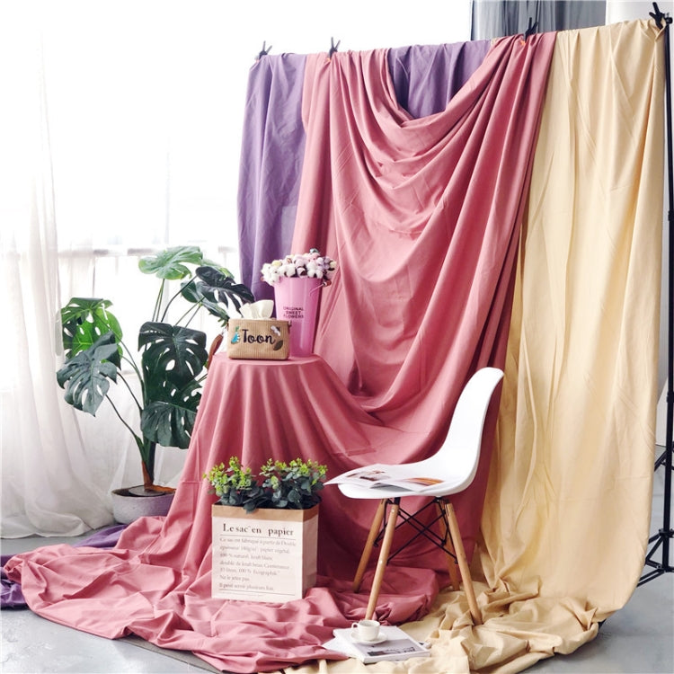 3 x 2.4m Photo Background Cloth Increased Widened Photography Cloth Live Broadcast Solid Color Cloth(Black) - Solid Color by PMC TechLife | Online Shopping South Africa | PMC TechLife | Buy Now Pay Later Mobicred