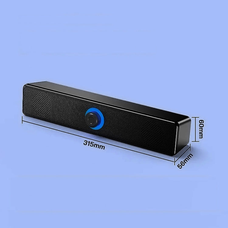 LeerFel Long Computer Wired Speaker Heavy Wellness Computer Multimedia Audio, Specification: 350TS (with Bluetooth) -  by PMC TechLife | Online Shopping South Africa | PMC TechLife | Buy Now Pay Later Mobicred