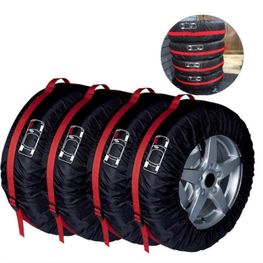 4 in 1 Waterproof Dustproof Sunscreen Car Tire Spare Tire Cover, Size:S - Aluminum Film PEVA by PMC Jewellery | Online Shopping South Africa | PMC Jewellery | Buy Now Pay Later Mobicred