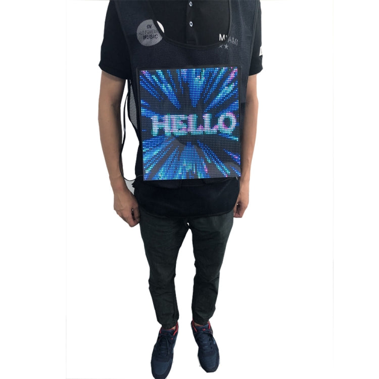 ys-kl20 Outdoor Mobile Advertising Screen Waterproof Flexible Wearable LED Display Vest - LED Billboard by PMC Jewellery | Online Shopping South Africa | PMC Jewellery | Buy Now Pay Later Mobicred