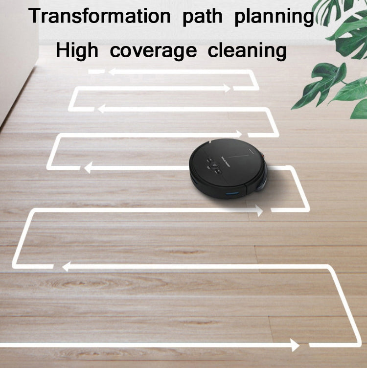 GEERLEPOL Smart Home Automatic Refilling Sweeping Robot, High Configuration Support Mobile Phone APP(White) - free shipping - PMC Jewellery - Order now!