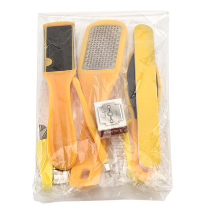 10 In 1 Exfoliating Pedicure Tool Set Pedicure Tools - Nail Clipper by PMC Jewellery | Online Shopping South Africa | PMC Jewellery | Buy Now Pay Later Mobicred