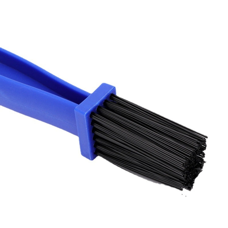 1 Set BG-7168 Bicycle And Motorcycle Cleaning Brush Three-Sided Chain Brush, Colour: Blue + Small Brush - Others by PMC Jewellery | Online Shopping South Africa | PMC Jewellery