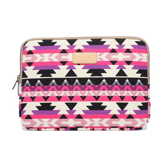 LiSEN LS-518 Lingge Pattern Laptop Computer Liner Bags, Size: 12 inch(Rose Red Pattern Geometry) - 12.1 inch by LiSEN | Online Shopping South Africa | PMC Jewellery | Buy Now Pay Later Mobicred