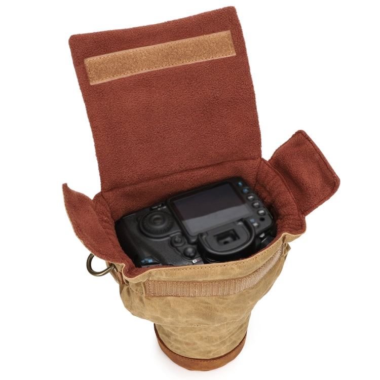 K-809 Shock-Absorbing And Drop-Proof Camera Shoulder Bag SLR Liner Protection Bag(Grey) - Soft Bag by PMC TechLife | Online Shopping South Africa | PMC TechLife | Buy Now Pay Later Mobicred