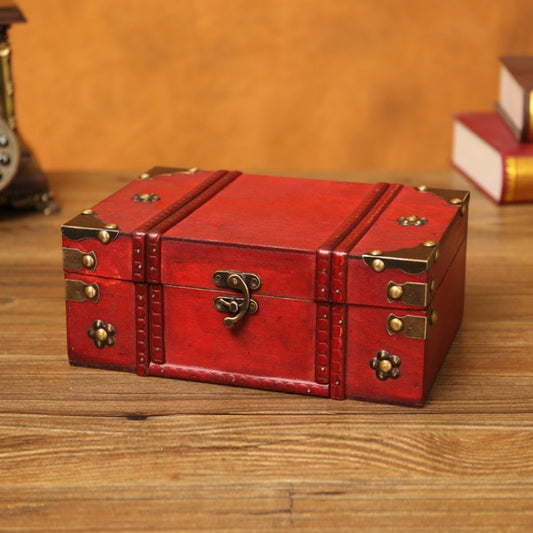 Antique Distressed Cosmetic Storage Box Dressing Table Props For Shooting Scenes，Specification： 6281-01 - Other Props by PMC Jewellery | Online Shopping South Africa | PMC Jewellery | Buy Now Pay Later Mobicred