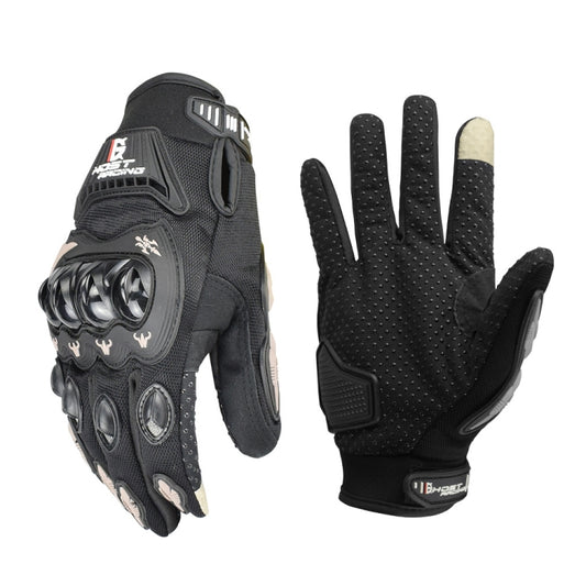 GHOST RACING GR-ST04 Motorcycle Gloves Anti-Fall Full Finger Riding Touch Gloves, Size: M(Gray) - Locomotive Gloves by GHOST RACING | Online Shopping South Africa | PMC Jewellery | Buy Now Pay Later Mobicred