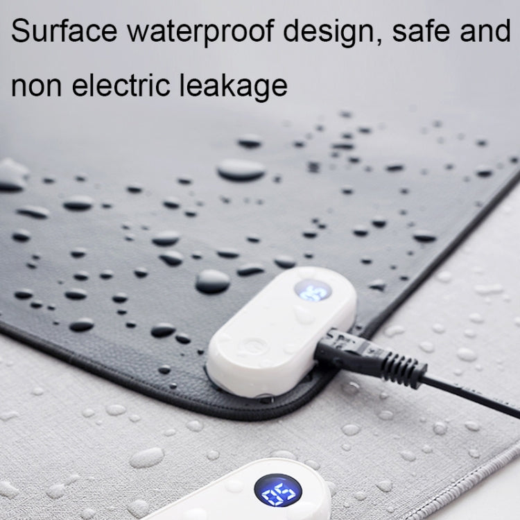 Intelligent Digital Display Timing Heating Mouse Pad Office Desktop Electric Heating Mat, CN Plug, Style:Black 80x33cm - Mouse Pads by PMC Jewellery | Online Shopping South Africa | PMC Jewellery | Buy Now Pay Later Mobicred