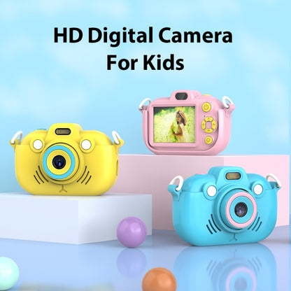 DC502 2.4-Inch 16X Zoom 2.7K Video Recording Children Digital Camera, Color: Pink + 32G(AU Plug) - Children Cameras by PMC Jewellery | Online Shopping South Africa | PMC Jewellery | Buy Now Pay Later Mobicred