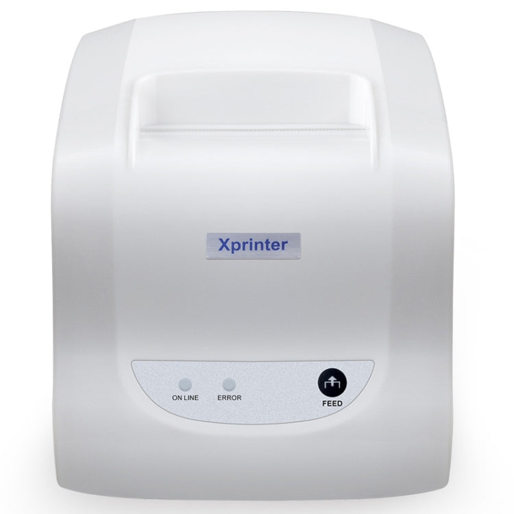 Xprinter XP-D58IIIL 57mm Thermal Label Printer Bill Cashing Printer, Spec: USB+LAN Port(UK Plug) - Printer by Xprinter | Online Shopping South Africa | PMC Jewellery | Buy Now Pay Later Mobicred