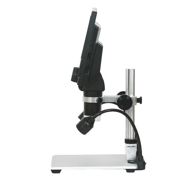 G1200D 7 Inch LCD Screen 1200X Portable Electronic Digital Desktop Stand Microscope(US Plug With Battery) - Digital Microscope by PMC Jewellery | Online Shopping South Africa | PMC Jewellery | Buy Now Pay Later Mobicred