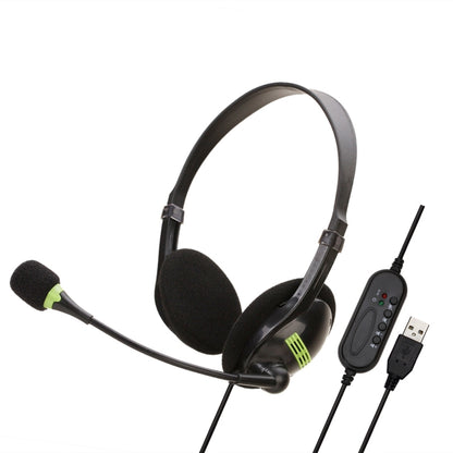 SOYTO SY440MV Teaching Office Network Class Student Education Computer Headset, Style: Black USB - Multimedia Headset by SOYTO | Online Shopping South Africa | PMC Jewellery | Buy Now Pay Later Mobicred