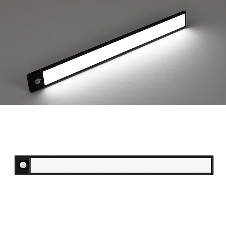 Intelligent Automatic Human Body Induction Wireless LED Lamp 80cm(Black + White Light) - Sensor LED Lights by PMc TechLife | Online Shopping South Africa | PMc TechLife | Buy Now Pay Later Mobicred