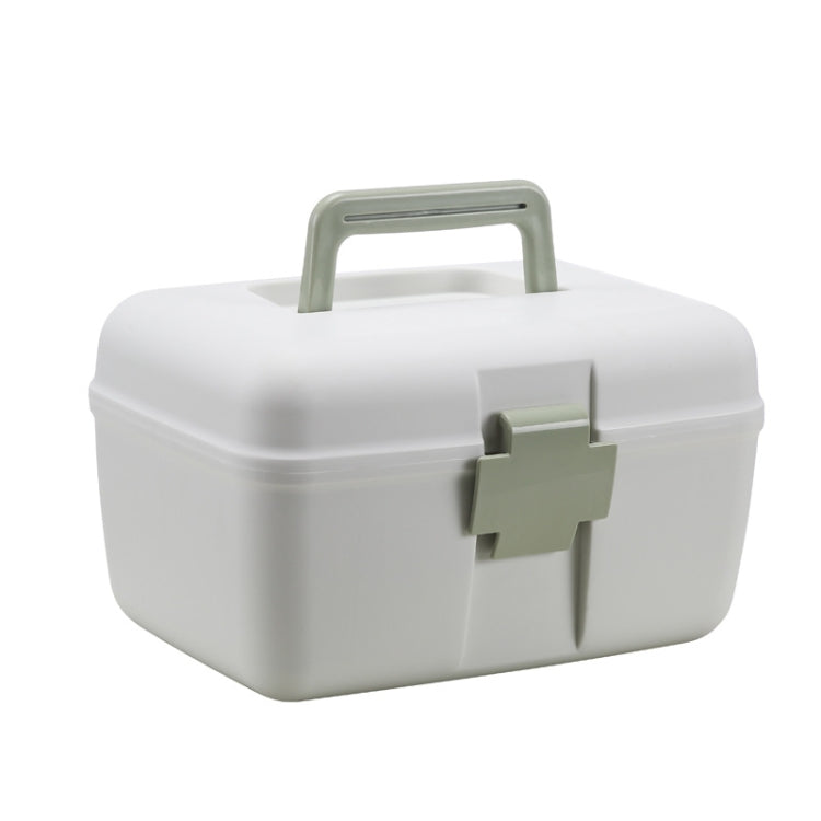 Household Sealed And Divided Double-Layer Portable Medicine Box(Green) - free shipping - PMC TechLife - Order now!
