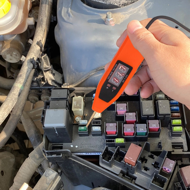 Auto Repair LCD Test Pen Car Circuit Repair Tool(Orange) - free shipping - PMC TechLife - Order now!