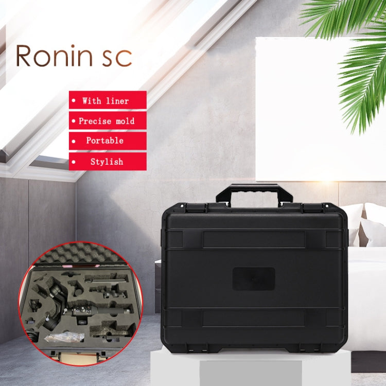 Explosion-Proof Shockproof Waterproof Box Bag For DJI Ronin SC(Black) -  by PMC Jewellery | Online Shopping South Africa | PMC Jewellery | Buy Now Pay Later Mobicred