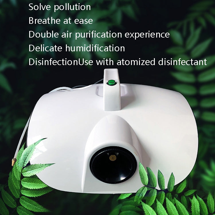 Mist Air Spray Cleaner Disinfectant Air Purifier, Power Plug: US Plug 220V(White) - free shipping - PMC TechLife - Order now!