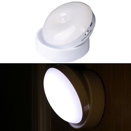 DMK-6PL Kitchen Cabinet Body Infrared Sensing Lamp, Style: Rotate Charging(White Light) - Sensor LED Lights by PMC Jewellery | Online Shopping South Africa | PMC Jewellery | Buy Now Pay Later Mobicred