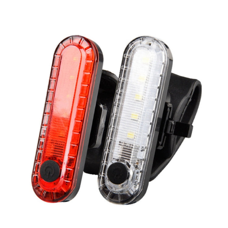 Bicycle Charging Waterproof Warning Light(Red) - Taillights by PMC TechLife | Online Shopping South Africa | PMC TechLife | Buy Now Pay Later Mobicred