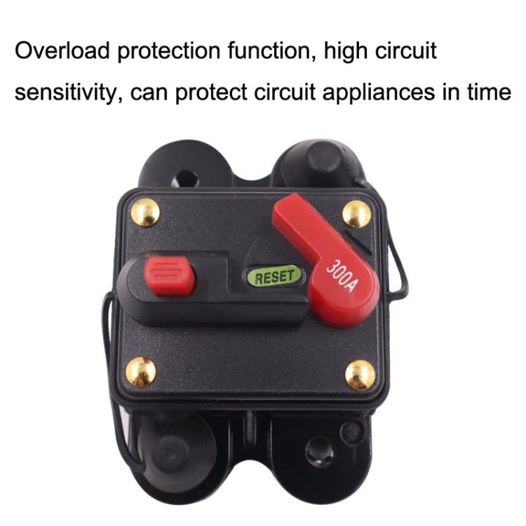 CB2 Car RV Yacht Audio Modification Automatic Circuit Breaker Switch, Specification: 250A - Fuse by PMC Jewellery | Online Shopping South Africa | PMC Jewellery | Buy Now Pay Later Mobicred