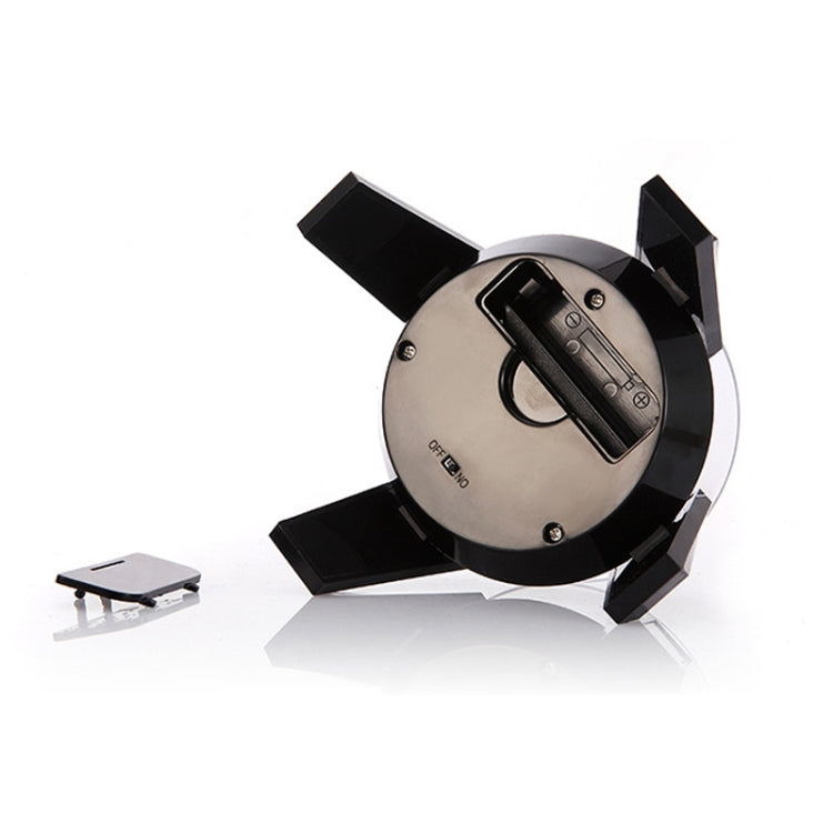 High-Footed UFO Solar 9cm 360 Rotating Display Stand Props Turntable(Black Blue Light) - free shipping - PMc TechLife - Order now!