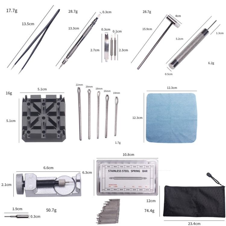 390 in 1 Metal Watch Chain Remover Set(As Show) - free shipping - PMC TechLife - Order now!