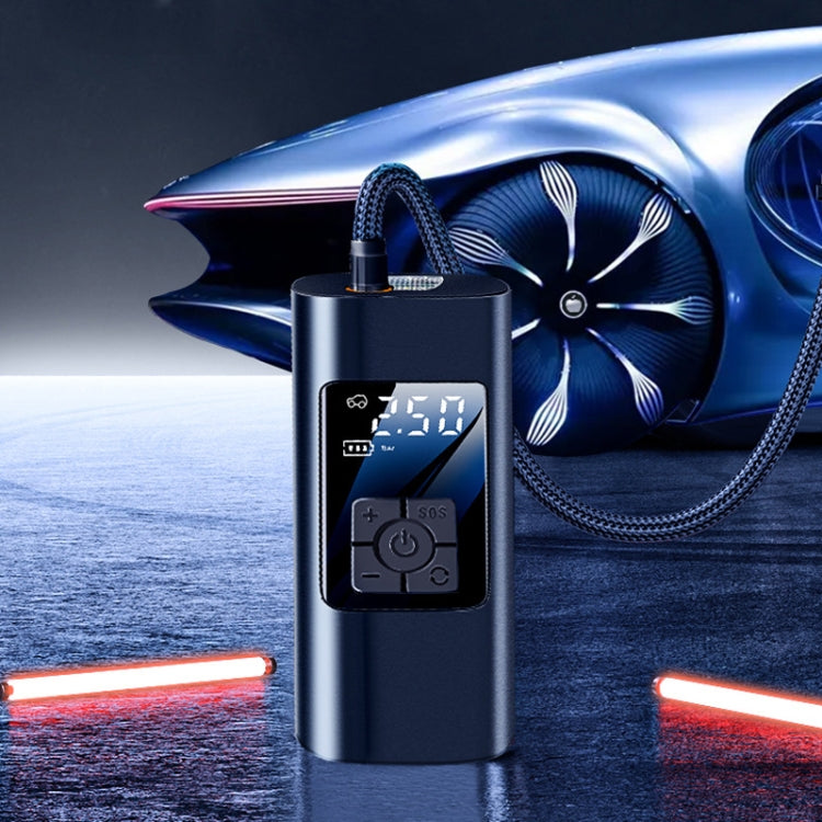 Car Portable Digital Display Electric Air Pump, Specification: 2712 Wired Version - Inflatable Pump by PMC Jewellery | Online Shopping South Africa | PMC Jewellery