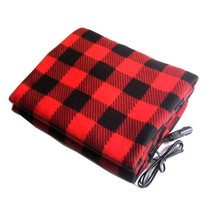 12V Car Winter Electric Heating Blanket Temperature Control Type(Red) - Seat Accessories by PMC Jewellery | Online Shopping South Africa | PMC Jewellery | Buy Now Pay Later Mobicred