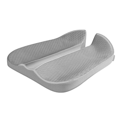 QFC060 V-shaped Car Memory Foam Non-slip Seat Cushion(Grey) - Seat Accessories by PMC Jewellery | Online Shopping South Africa | PMC Jewellery | Buy Now Pay Later Mobicred