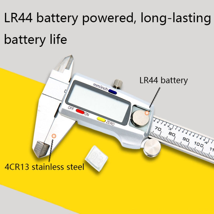 JS-04 Stainless Steel Electronic Digital Caliper, Specification: 0-150mm - Measuring Tools by PMC Jewellery | Online Shopping South Africa | PMC Jewellery | Buy Now Pay Later Mobicred