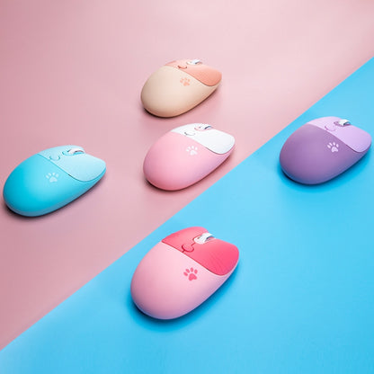 M3 3 Keys Cute Silent Laptop Wireless Mouse, Spec: Bluetooth Wireless Version (Pink) - Wireless Mice by PMC Jewellery | Online Shopping South Africa | PMC Jewellery | Buy Now Pay Later Mobicred