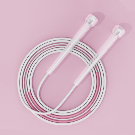 Children Speed Skipping Sports Rope, Style: 3 Sections 2.4m (White Pink) - Sporting goods by PMC Jewellery | Online Shopping South Africa | PMC Jewellery | Buy Now Pay Later Mobicred